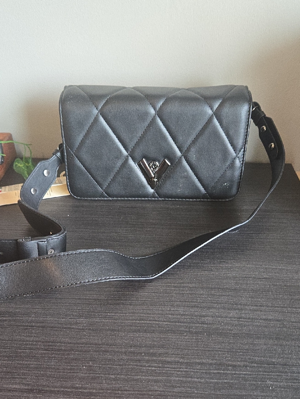 Valentino Orlandi Black Quilted Women's Bag Nwt!! Stunning - Picture 2 of 10